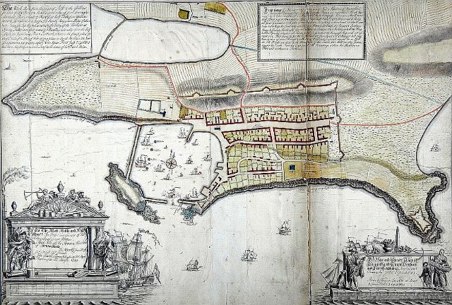 Elphinstone's map from 1745